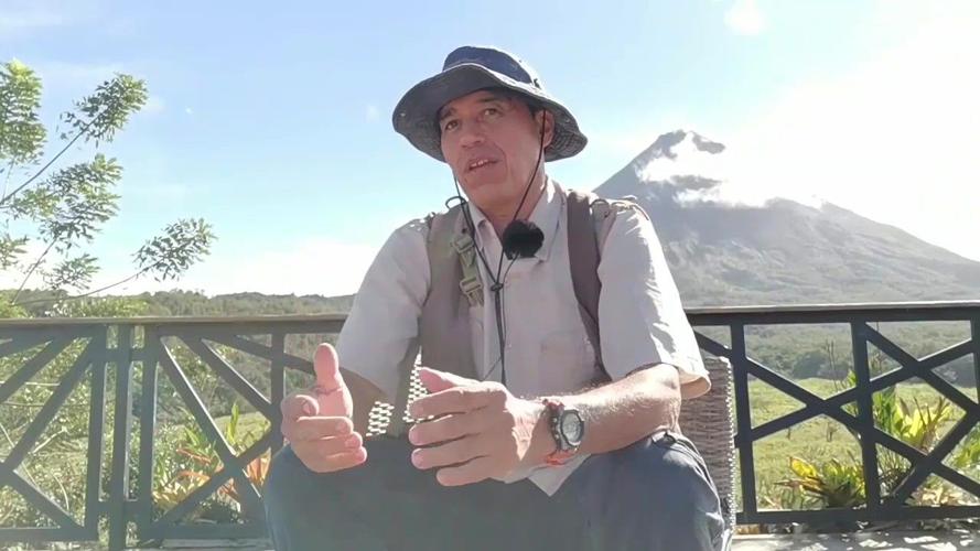 Alejandro Cano at Arenal Volcano