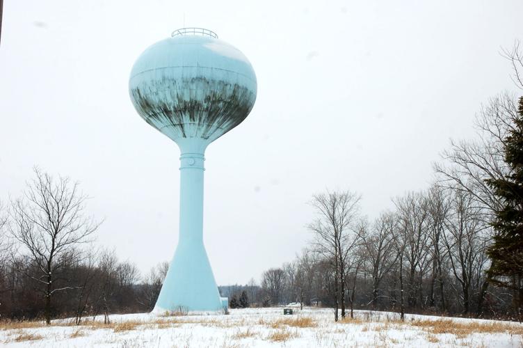 Theatre Road water tower in Williams Bay