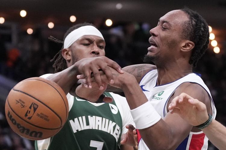 Pistons Bucks Basketball