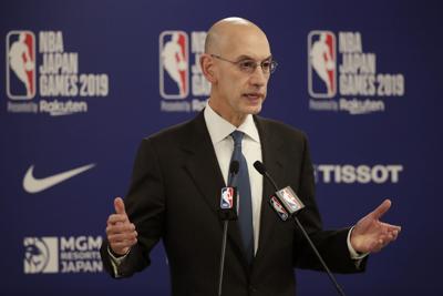 Adam Silver, AP generic file photo