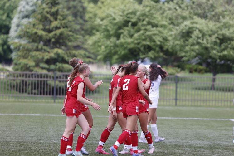 Prairie girls soccer celebrates