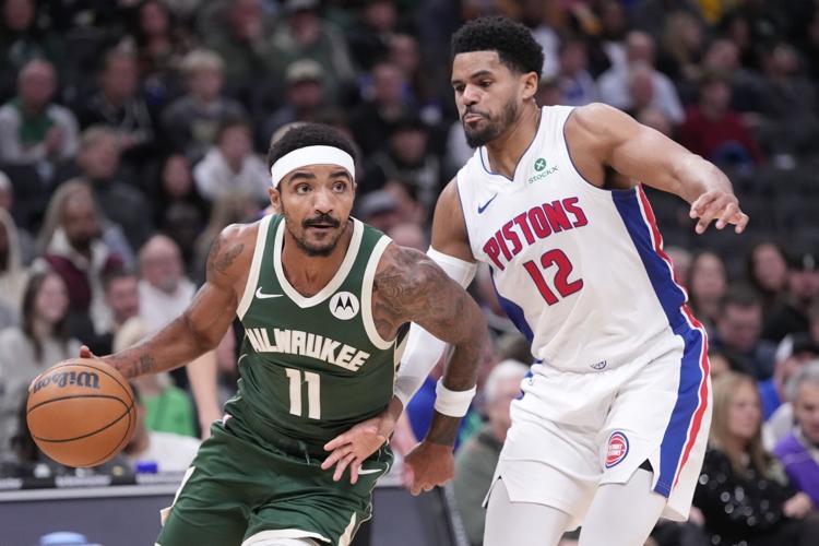 Pistons Bucks Basketball