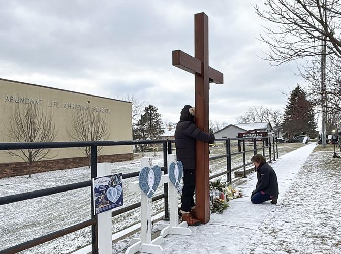 School Shooting Cross