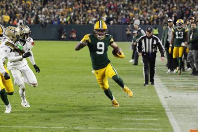 Saints Packers Football