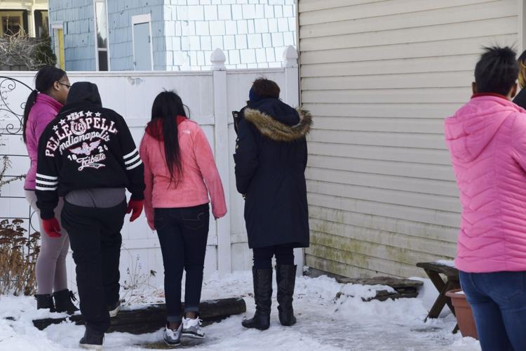 Racine police protest, Jan. 19