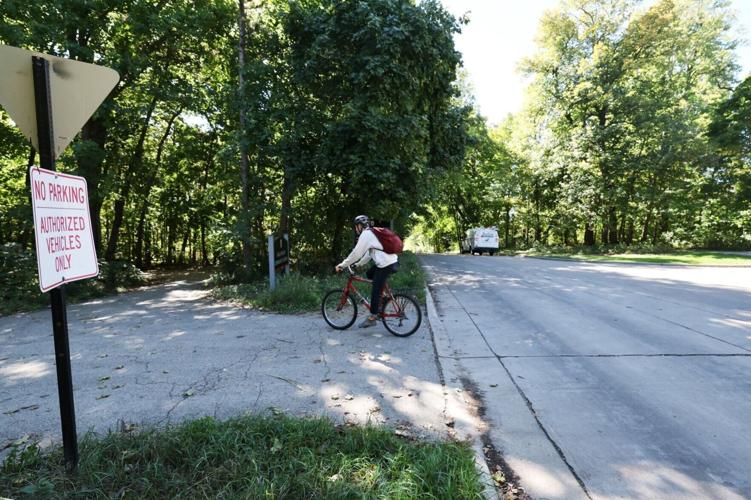 UW-Madison Lakeshore Nature Preserve proposed service road