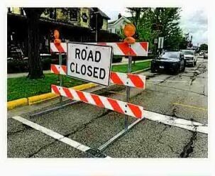Road work begins on Cook Street
