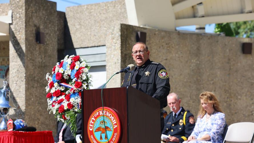 Sheriff David Zoerner delivers address