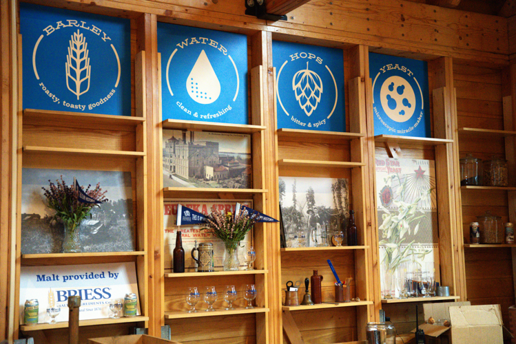 Brewhouse display
