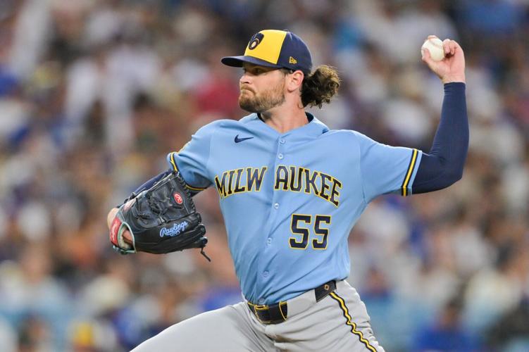 BASEBALL-MLB-LAD-MIL/