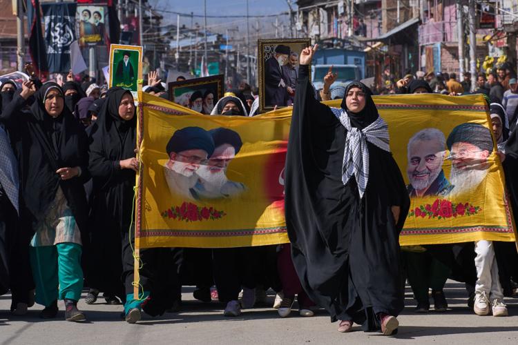 APTOPIX India Iran US Israel