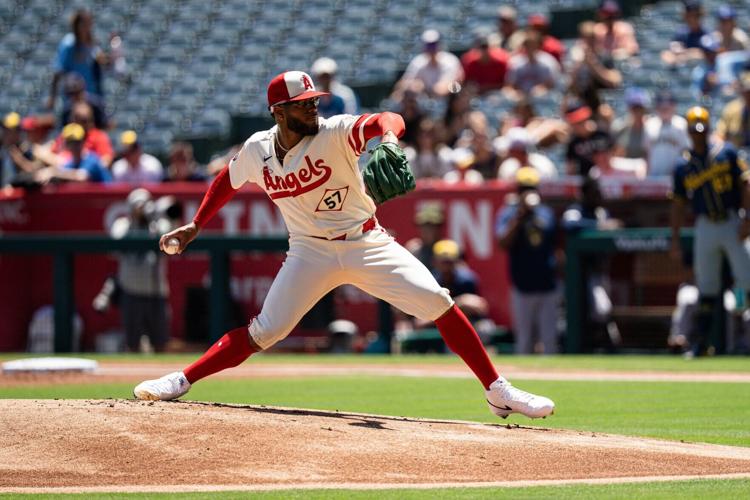 BASEBALL-MLB-LAA-MIL/