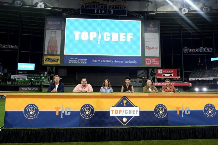 Judges for the elimination challenge during the "Sausage Race" episode