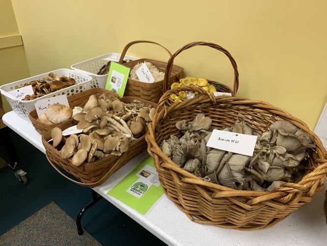 The Walworth County Food & Diaper Bank receives items, such as mushrooms, from local suppliers