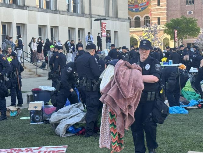 Encampment removed