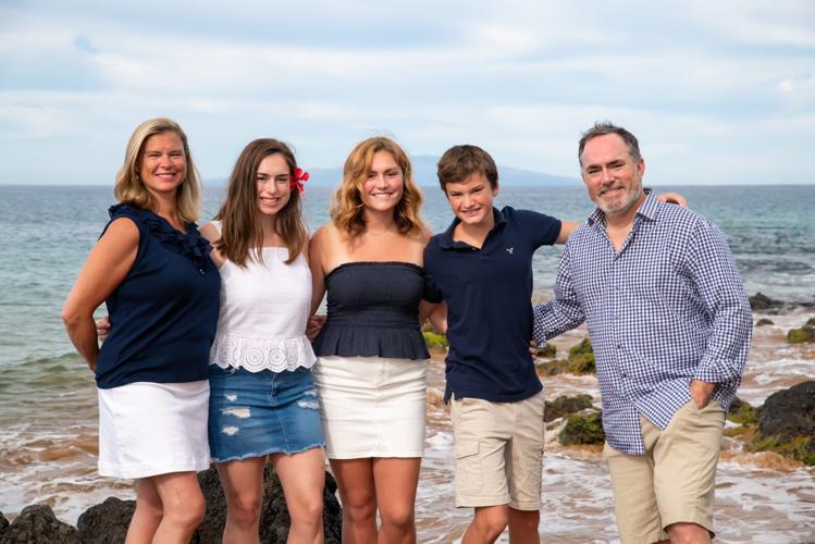 Karen Dover and family - coronavirus survivor