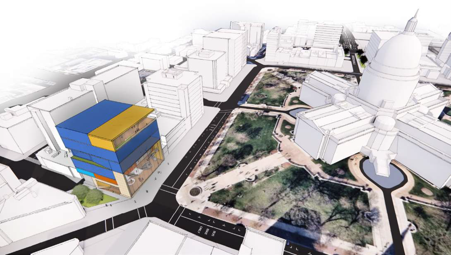 Wisconsin Veterans Museum Concept A (overhead)