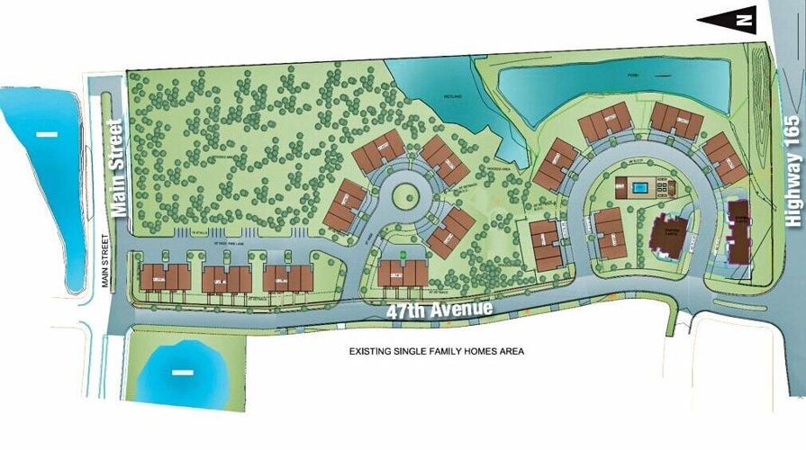 The Lofts at Village Green Preliminary Plat.