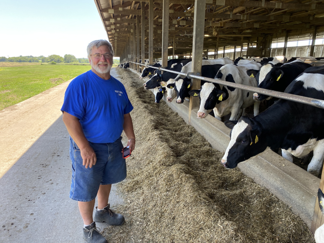 Dave Daniels of Mighty Grand Dairy Farm