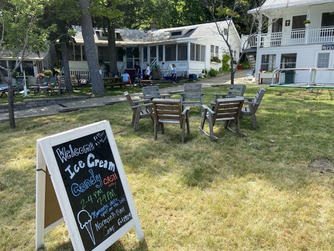Norman B. Barr camp’s ice cream shop