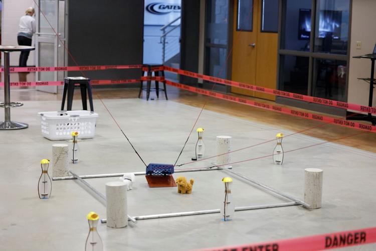 Students compete in team engineering challenge at regional SkillsUSA