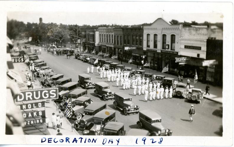 Memorial Day parade from 1928