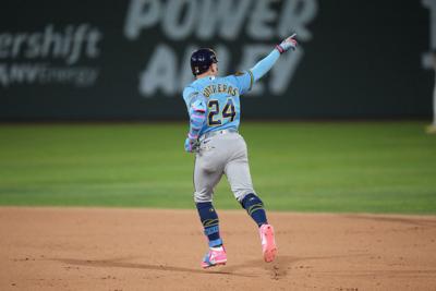 BASEBALL-MLB-ATH-MIL/