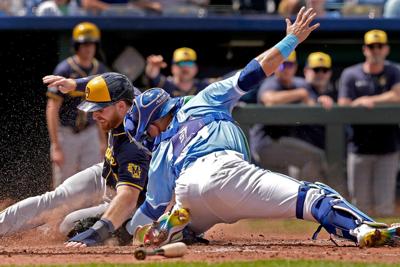 APTOPIX Brewers Royals Baseball