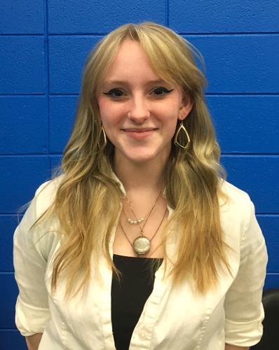 Williams Bay High School senior Brooke Peyer (Wednesday Addams)