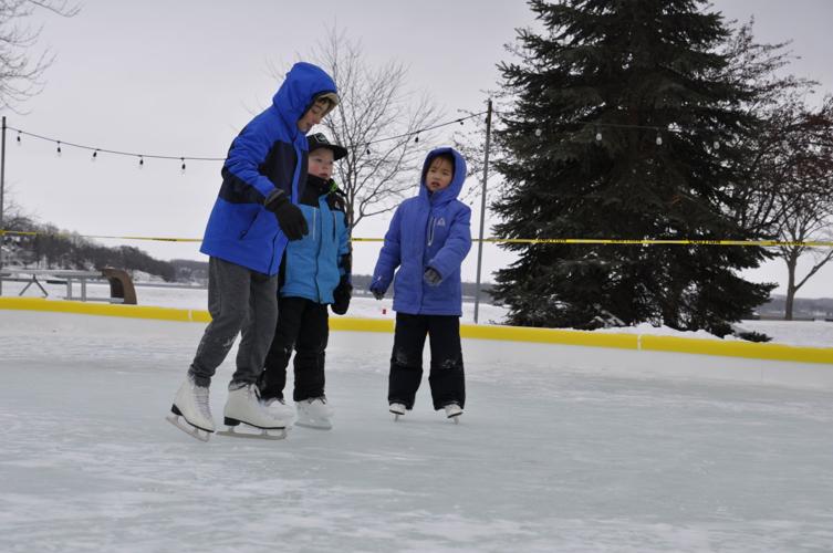 An ice skating rink could be installed at Flat Iron Park this winter