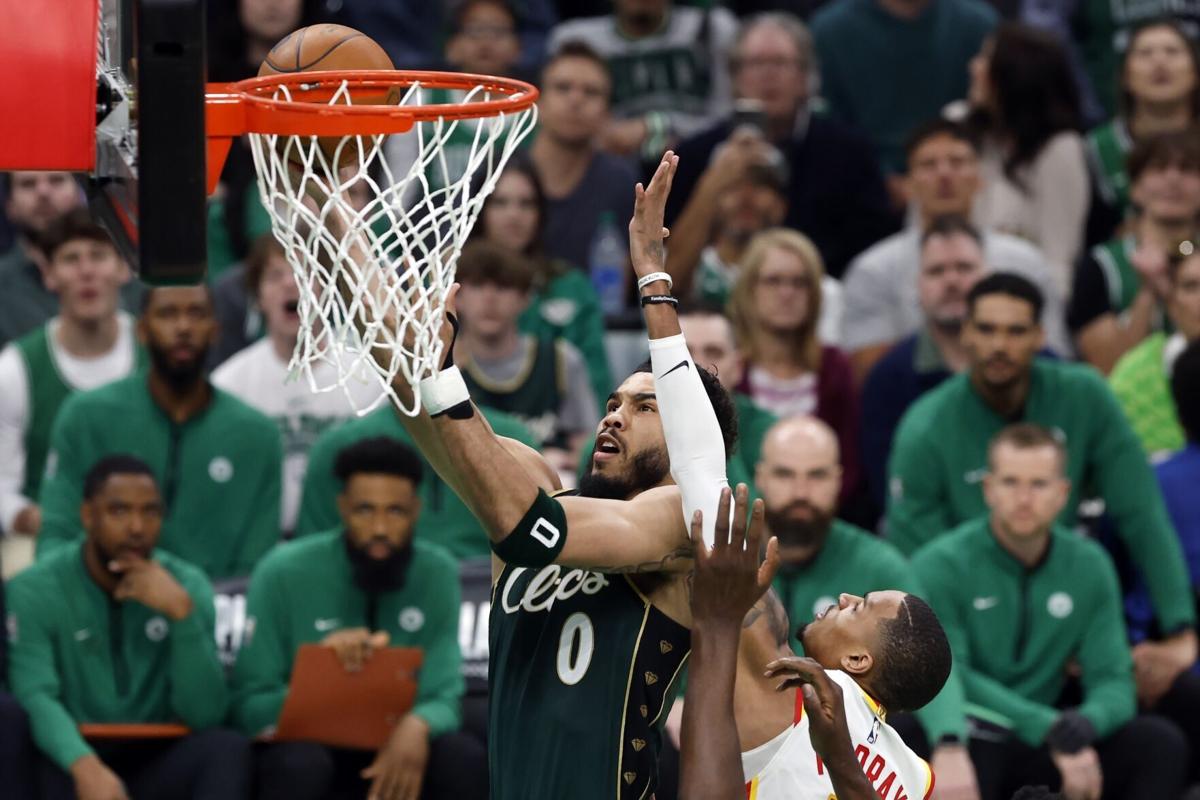 Hawks Celtics Basketball