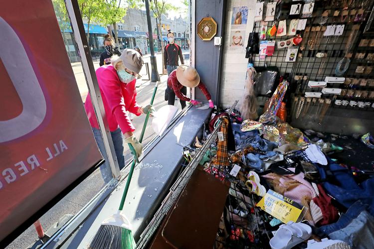 Madison cleans up after riot Downtown