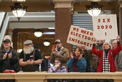 Election integrity rally
