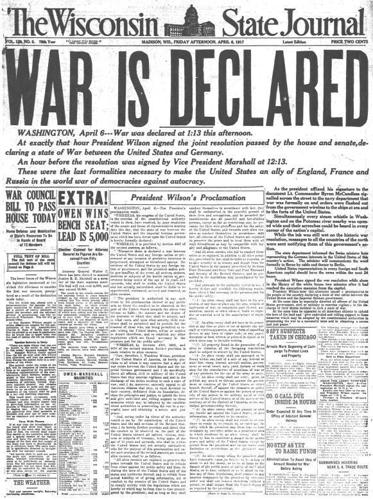 Front page April 6 1917.jpg