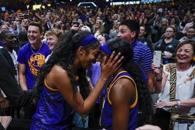 APTOPIX NCAA LSU Virginia Tech Basketball