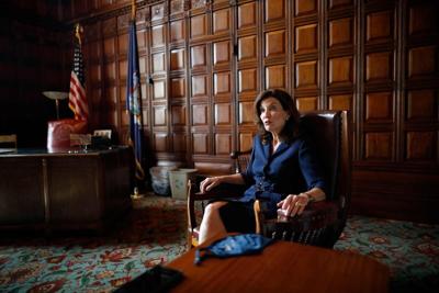 Hochul says she is ready and able to lead a scandal-weary state government