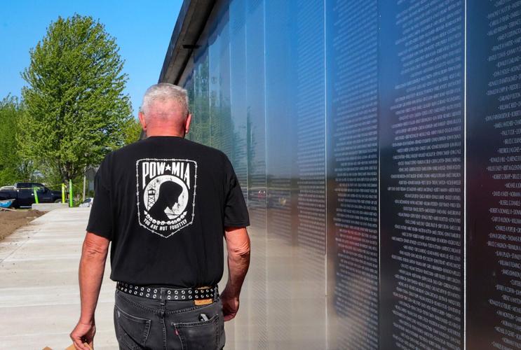 Vietnam Veterans Memorial Wall in Watertown 8