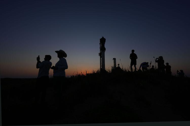APTOPIX SpaceX Starship Launch