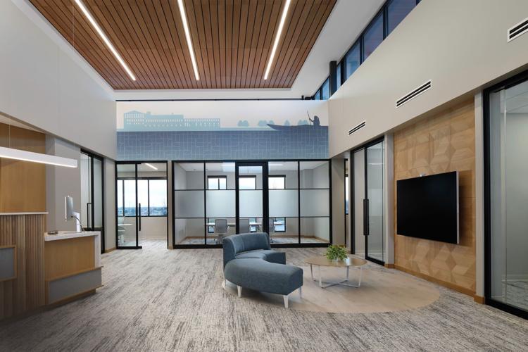 Interior lobby rendering