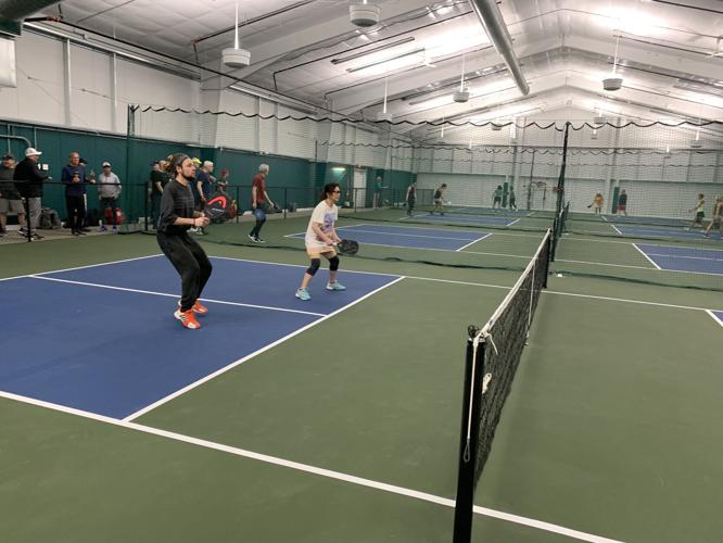 The new pickleball facility offers pickleball lessons, events, camps and open play