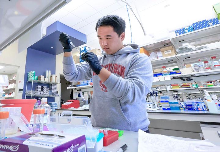 UW-Madison student Enson Zheng