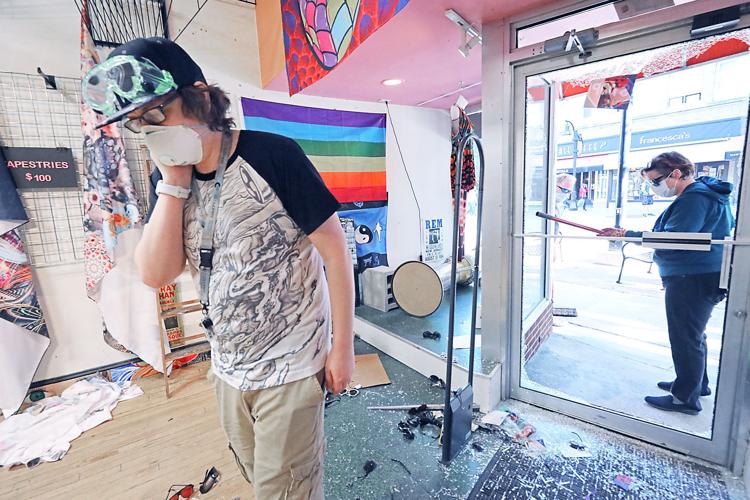 Madison cleans up after riot Downtown