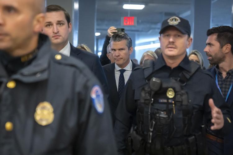 APTOPIX Trump Hegseth