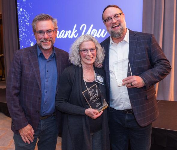 Visit Lake Geneva Citizen of the Year Dianna Colman (center)