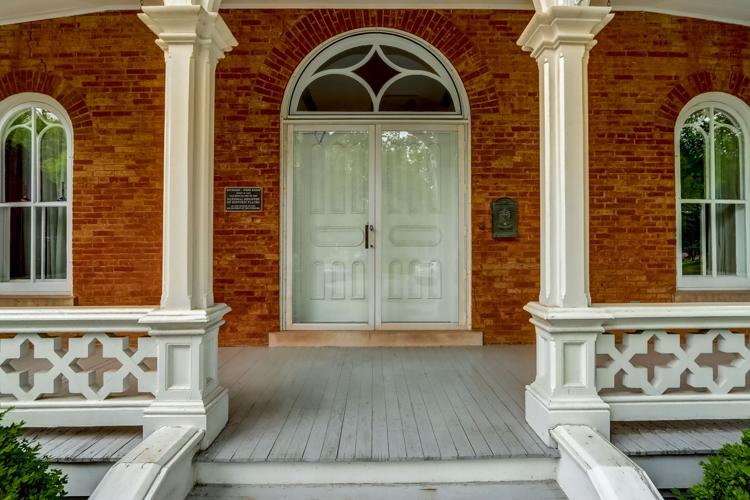 The front entrance