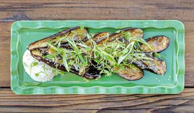 Miso-glazed eggplant 2