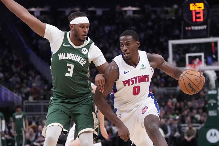 Pistons Bucks Basketball