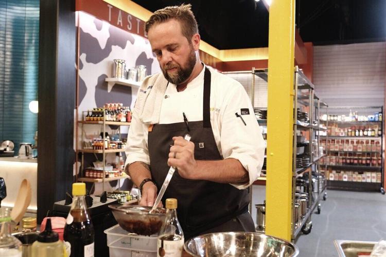 Dan Jacobs on the "Chaos Cuisine" episode