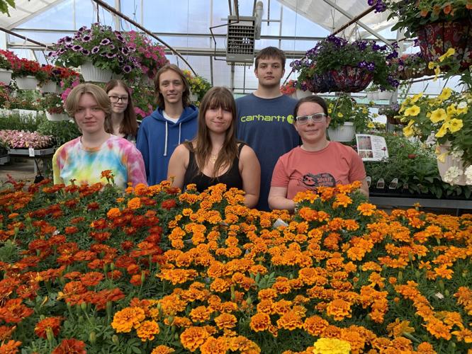 Badger High School students have been maintaining their plants for the past few weeks to prepare for the annual greenhouse sale