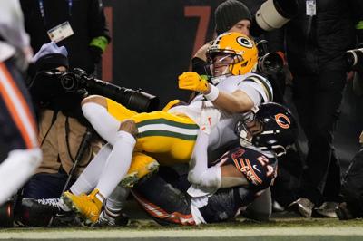 Packers Bears - WSJ print cover photo